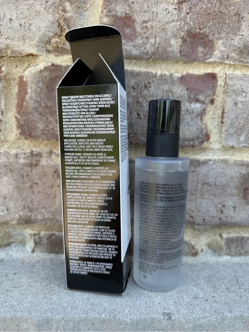 MAC Cosmetics Fix+ Setting Spray in Clear Frosted Bottle